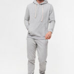 Фото 1. Домашній костюм з начосом Light Gray. Купити в mooimi Україна