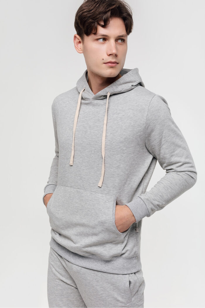 Домашній костюм з начосом Light Gray Фото 3. Домашній костюм з начосом Light Gray. Купити в mooimi Україна