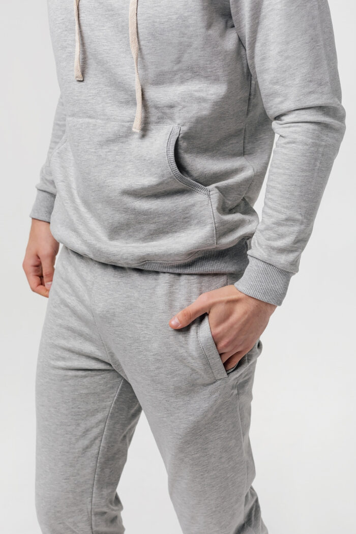 Домашній костюм з начосом Light Gray Фото 4. Домашній костюм з начосом Light Gray. Купити в mooimi Україна