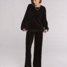 Фото 1. Жіночий домашній костюм Velour Black. Купити в mooimi Україна