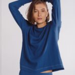 Фото 3. Піжамний комплект Ribbing Blue. Купити в mooimi Україна