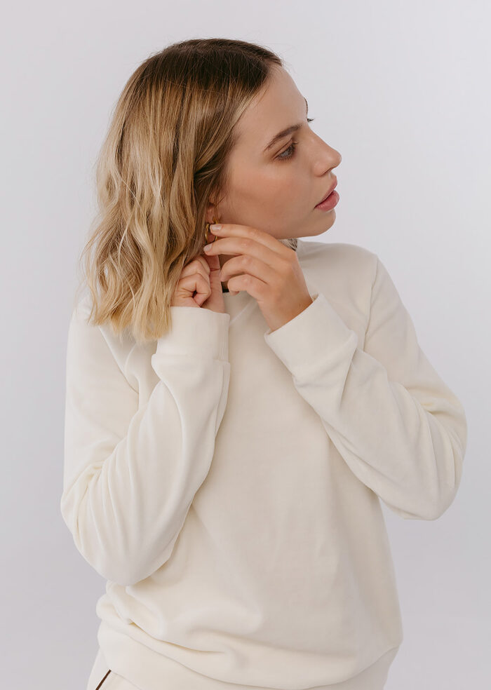 Піжамний комплект Velour Milk Фото 3. Піжамний комплект Velour Milk. Купити в mooimi Україна