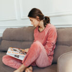 Фото 5. Піжамний комплект Velour Pink. Купити в mooimi Україна