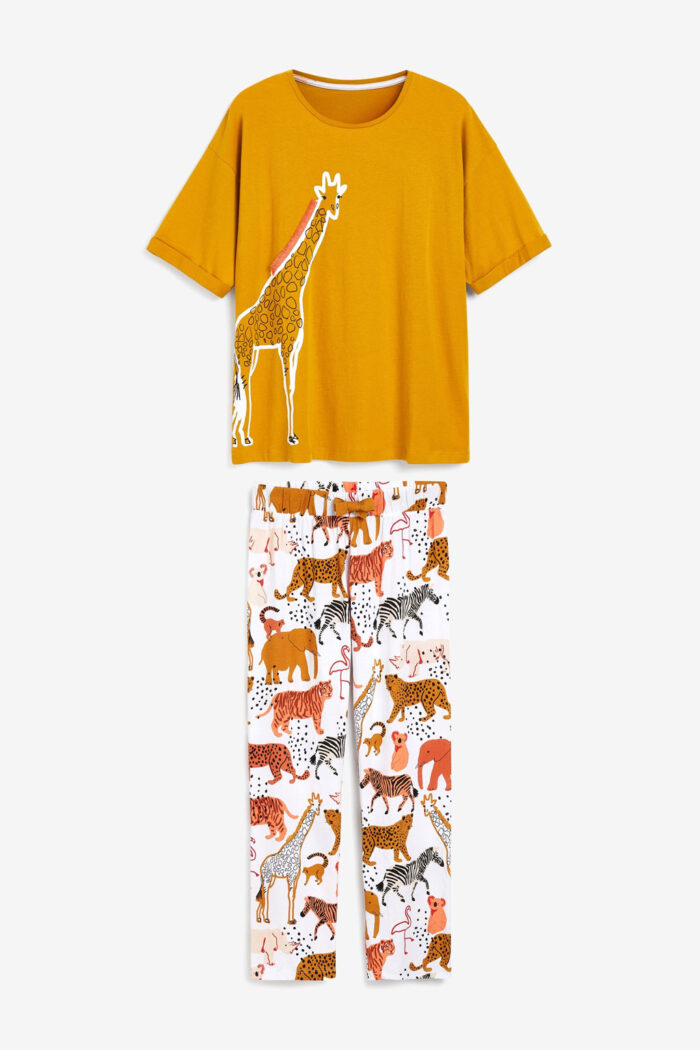 Піжамний комплект Yellow Africa Фото 4. Піжамний комплект Yellow Africa. Купити в mooimi Україна